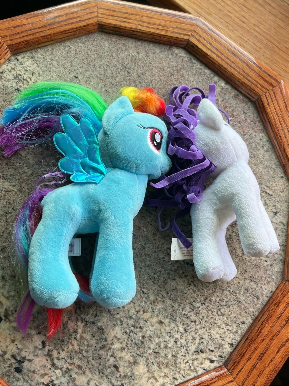 MLP Plushie Rainbow Dash and Rarity